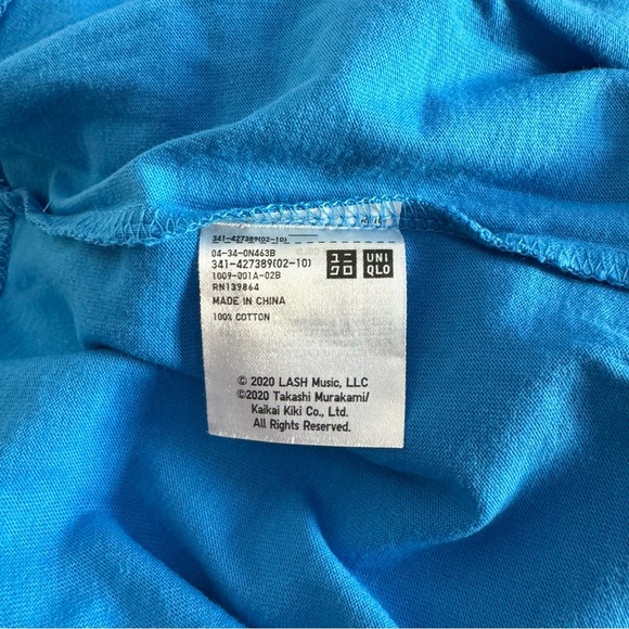 NWT Uniqlo Billie Eilish by Takashi Murakami T-Shirt Size XXS - Picture 5 of 5